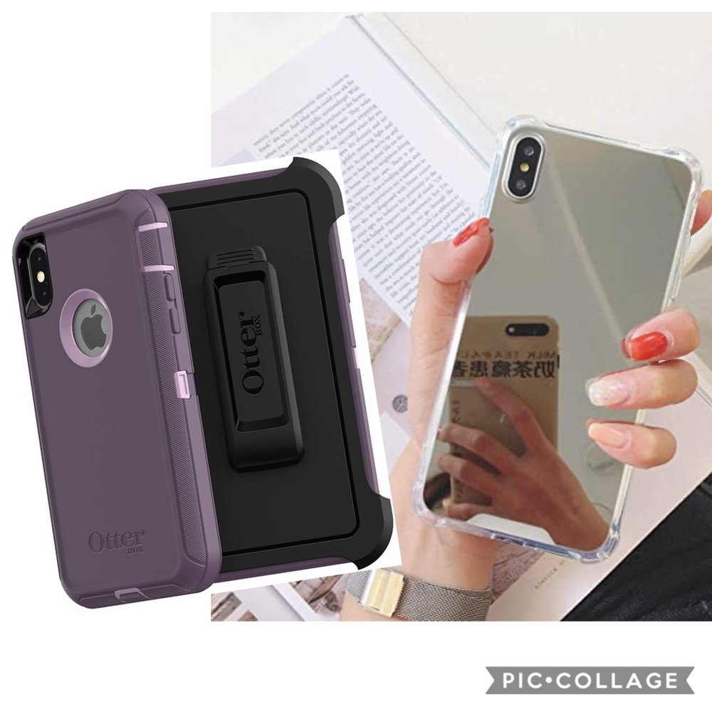Pack of 2 iPhone XS cases